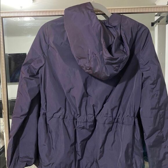 Purple Moncler Jol Rain hooded jacket - Picture 6 of 7